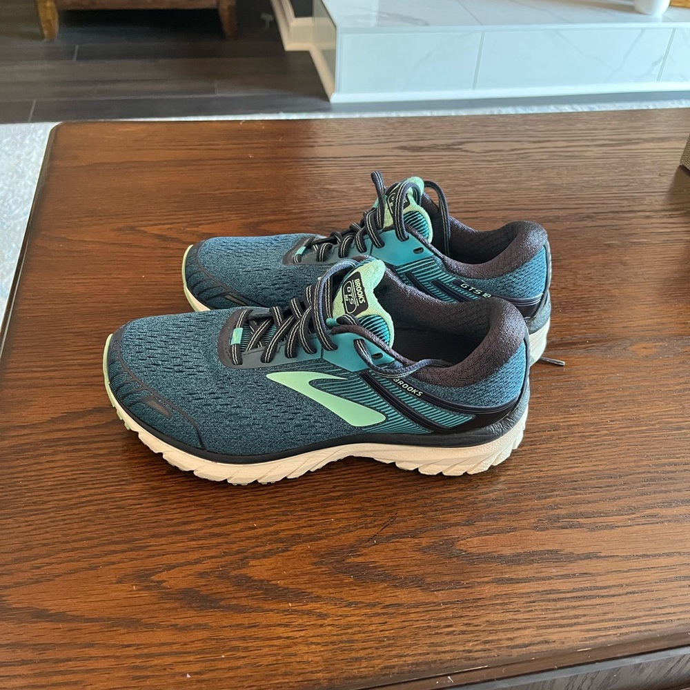 SALE! Brooks Teal and Black Athletic Shoes